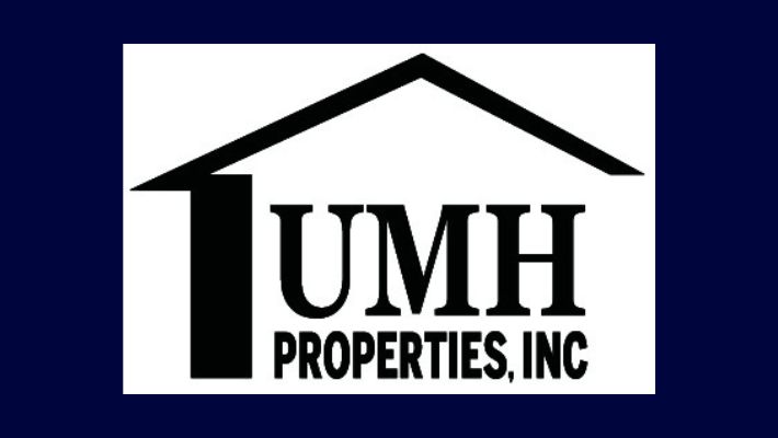 UMH Properties, Inc Logo 710x400 UMH Properties, Inc logo featuring outline of a house