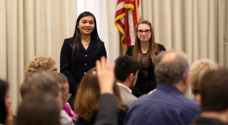 Students Presenting at Honors Week