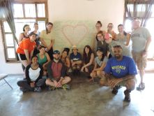 Students in the human sexuality program pose for a group photo.