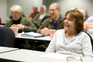 OLLI Student in Classroom