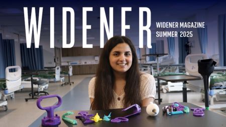 Cover of the summer 2025 issue Widener Magazine