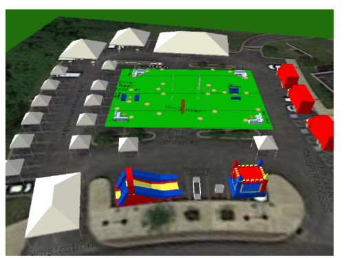 tailgate footprint