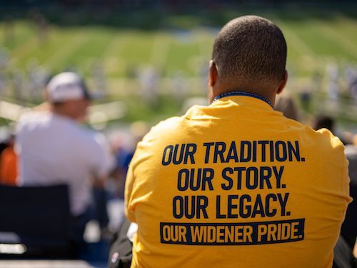 our tradition, our story, our legacy, our widener pride t-shirt