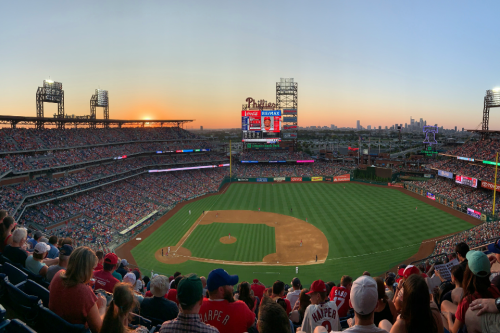 Crowd at Citizens Bank Park